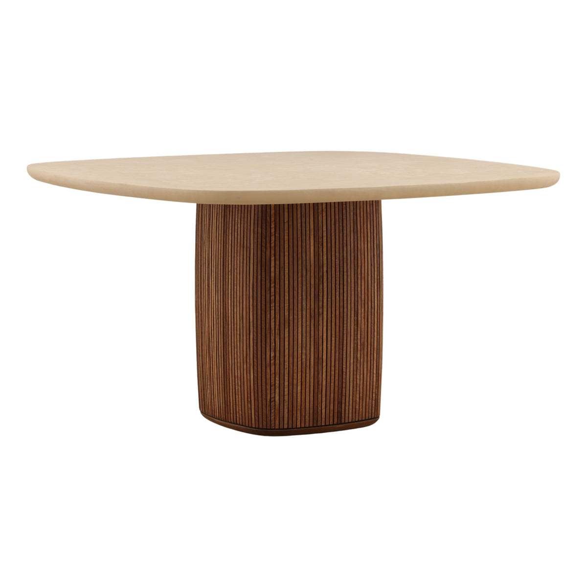 Atria - Dining Table - Sand And Brown