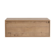 Modern Minimalist Bathroom Cabinet With Soft Close Drawers And Floating Mounting Design