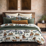 Ranch Life - Twin Reversible Comforter Set (Set of 2) - Duffle Bag