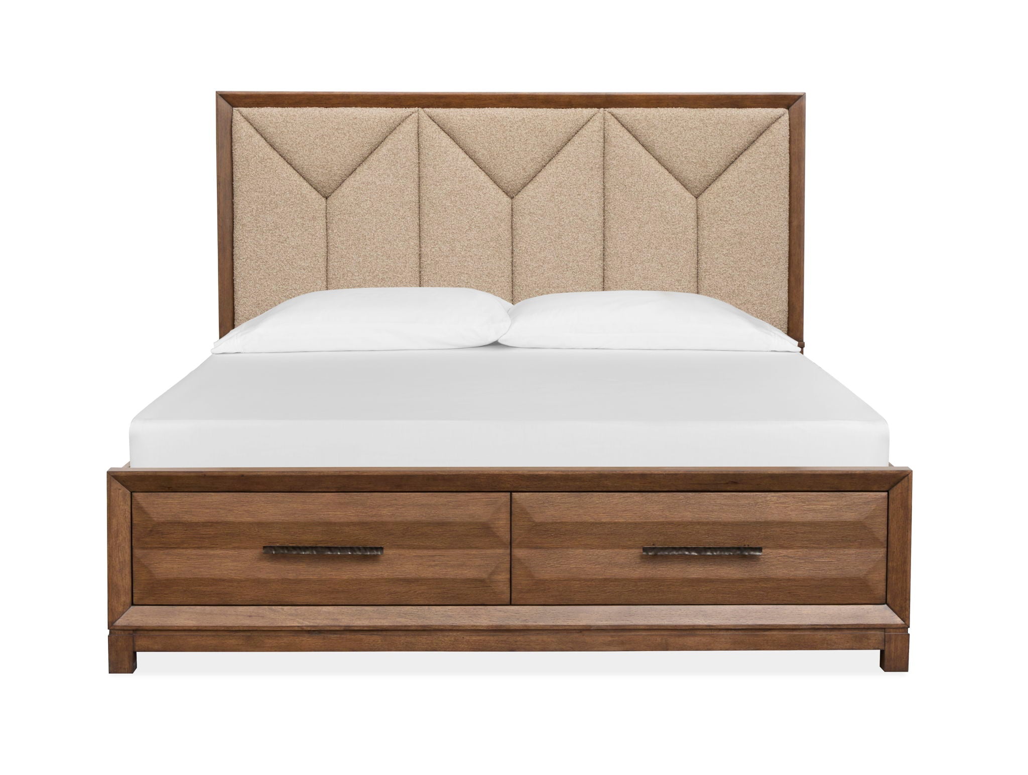 Magnussen Furniture Callisto Upholstered Panel Storage Bed - Thumbnail 2