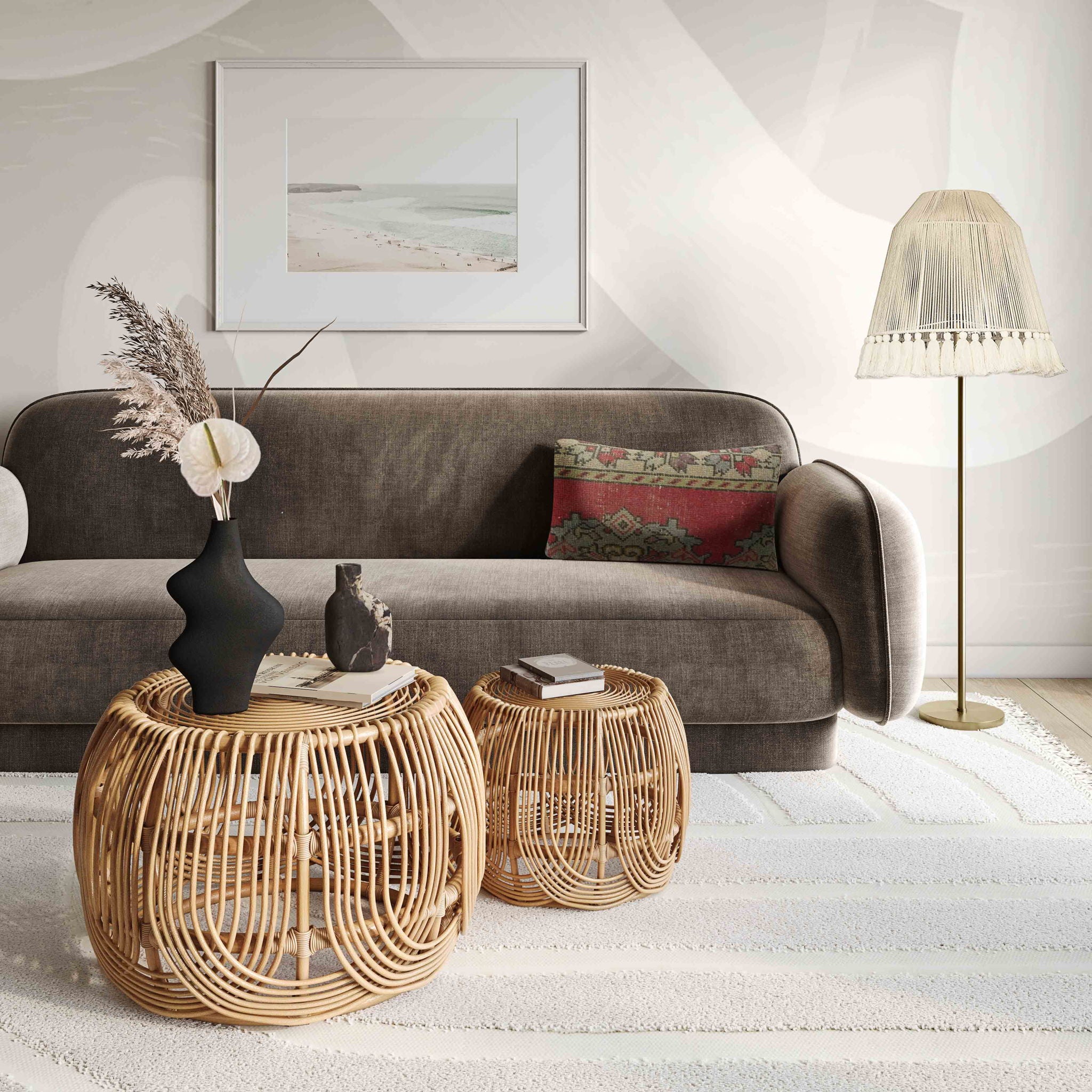Azrina - Nesting Tables - Natural