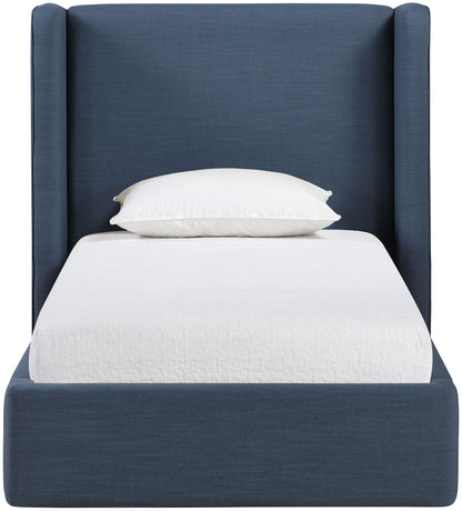 Kendall - Linen Textured Fabric Upholstered Bed