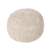 Bordeaux - Knitted Round Pouf