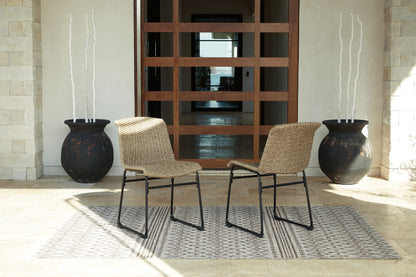 Amaris - Chair (Set of 2) - Brown / Black