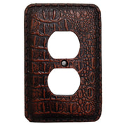 Resin Gator Switch Plate - 5" x 3.5" Resin Gator Single Outlet Cover Wall Plate  - Multi