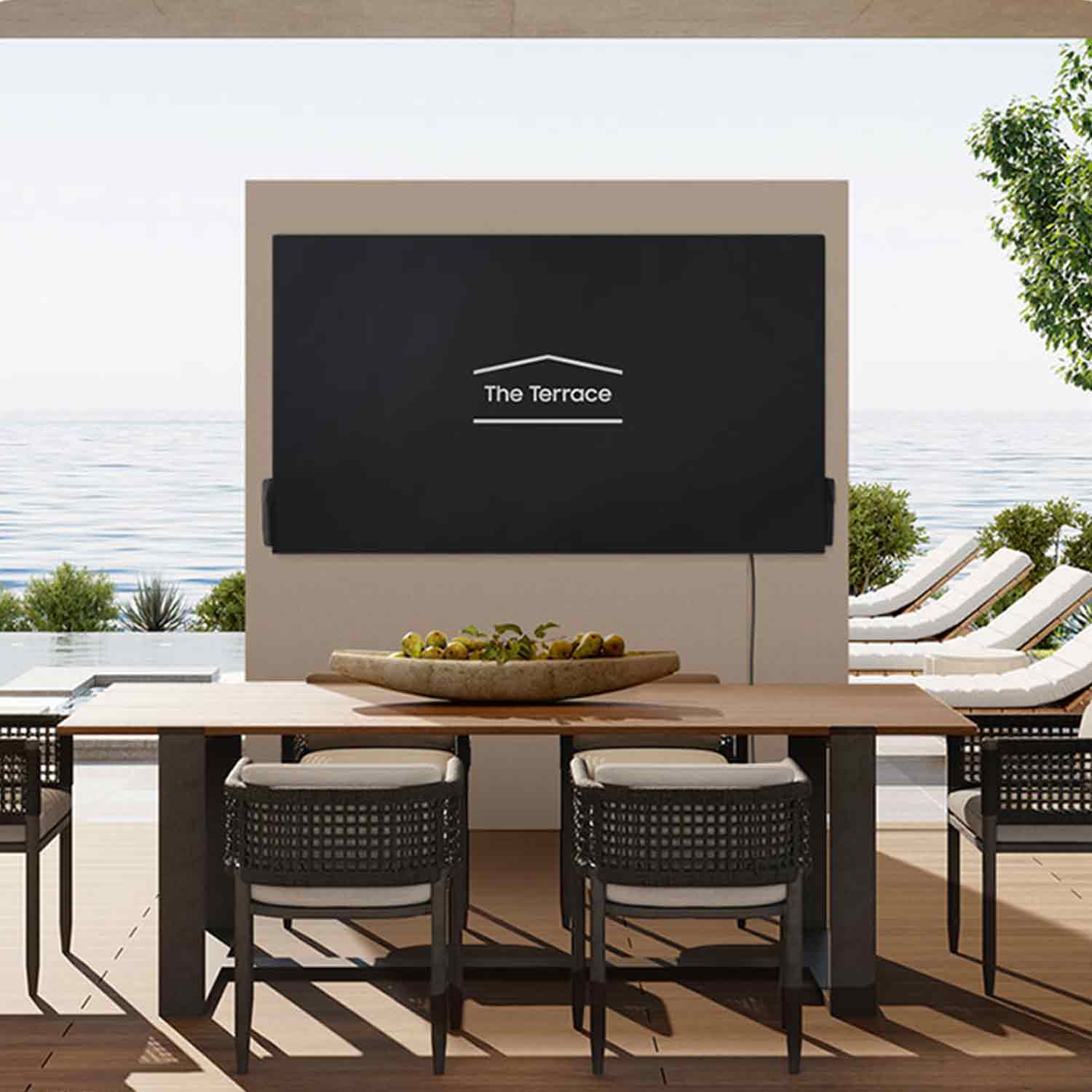 Samsung - Dust Cover For 85" Terrace Series - Black