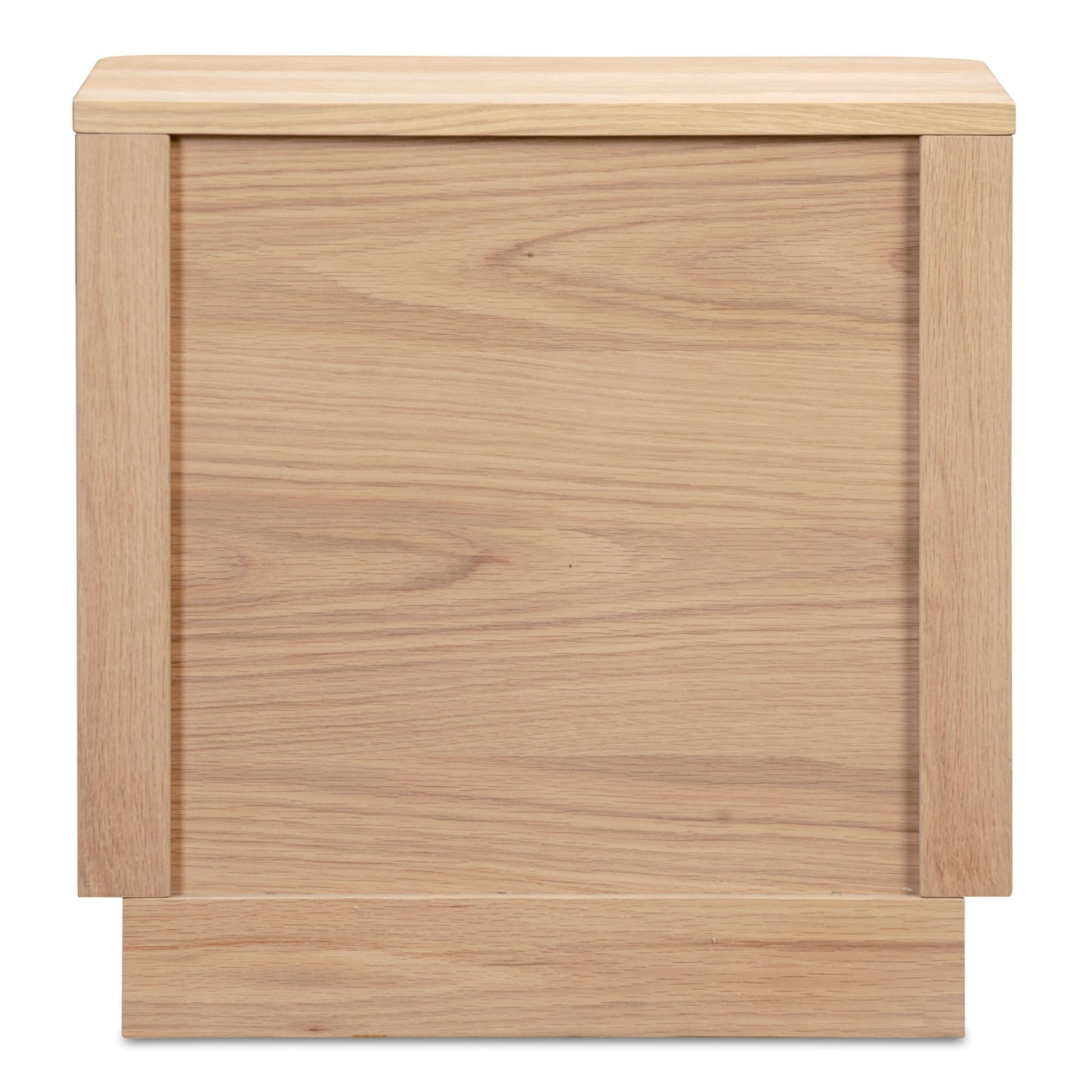 Round Off - Tall Nightstand - Light Brown