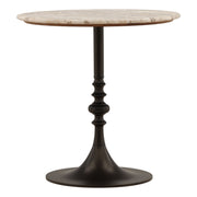 Marbella - Bistro Table - Beige And Black Bronze