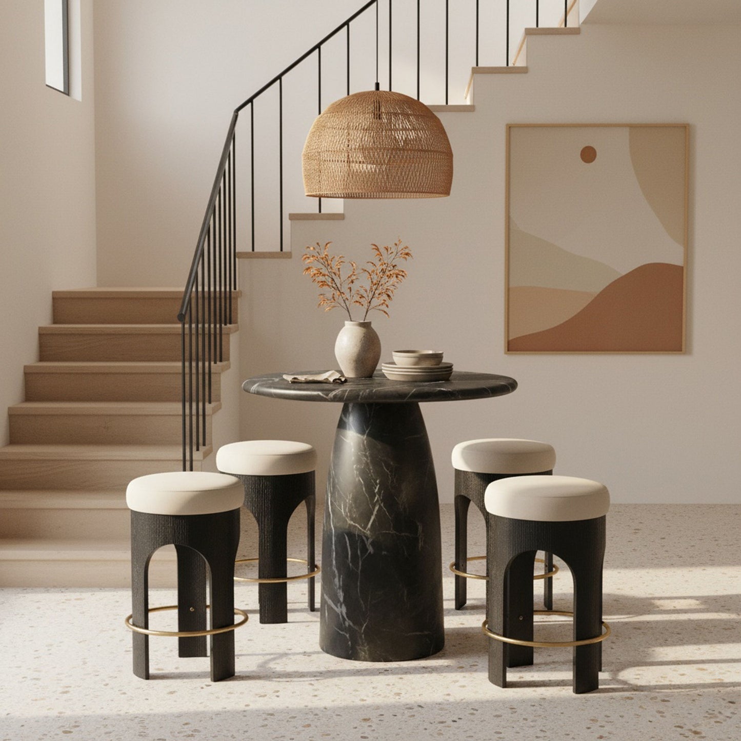 Cosenza - Concrete Indoor / Outdoor Bar Table