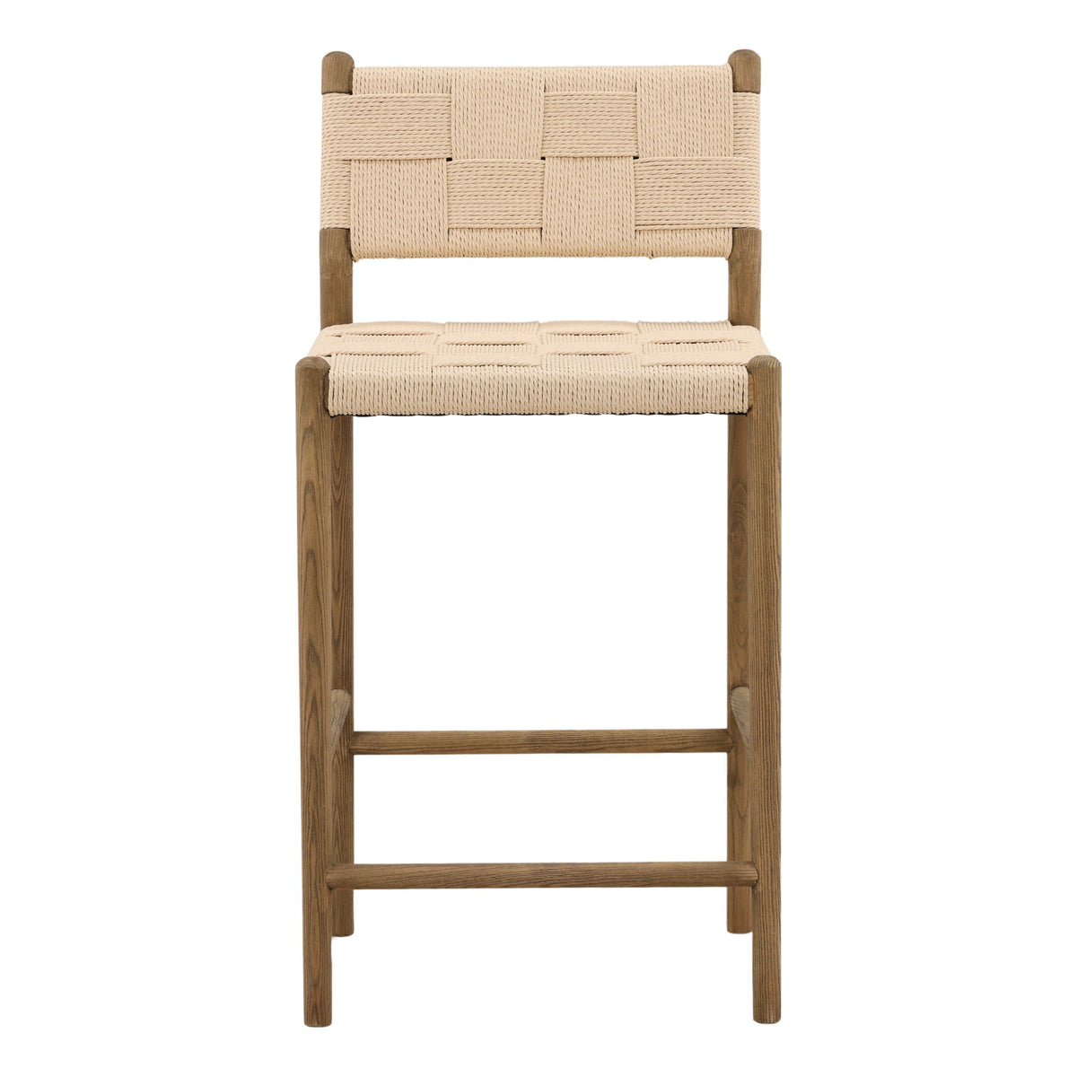 Xiana - Counter Stool - Natural And Light Brown