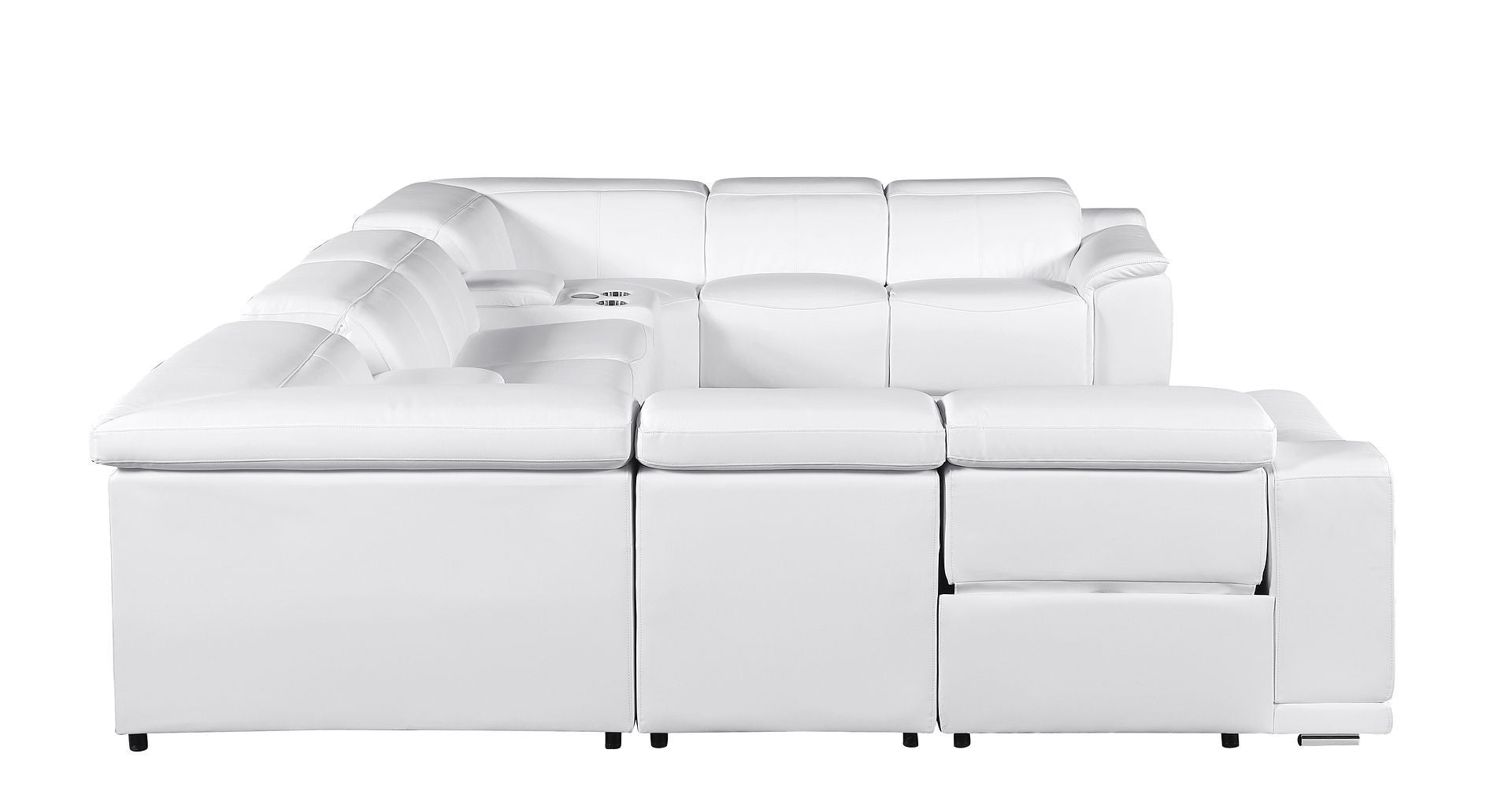 9762 - 10-Piece U-Shaped Sectional Sofa With 4 Power Recliners