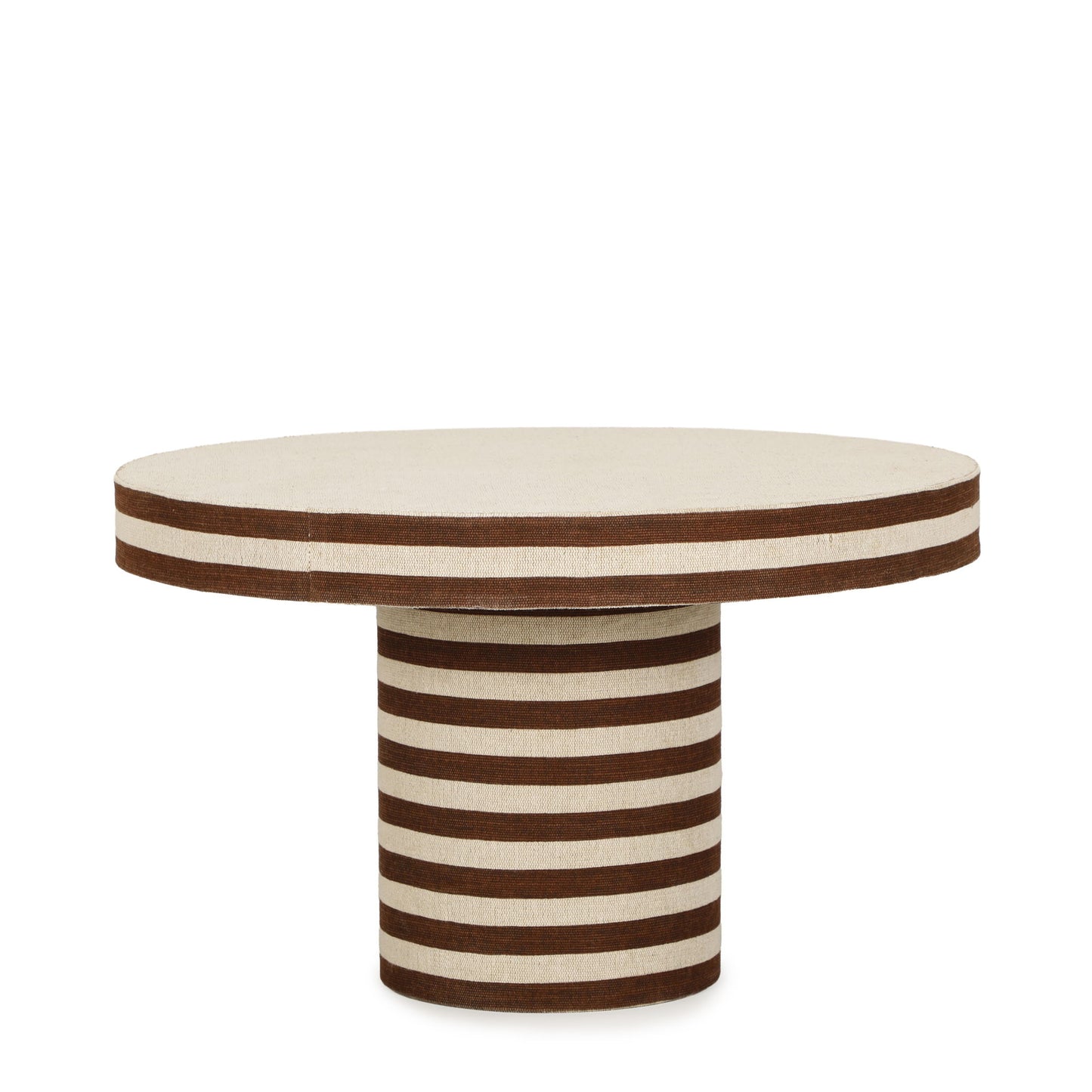 Lyra - Striped Cotton Jute Contract-Grade Table