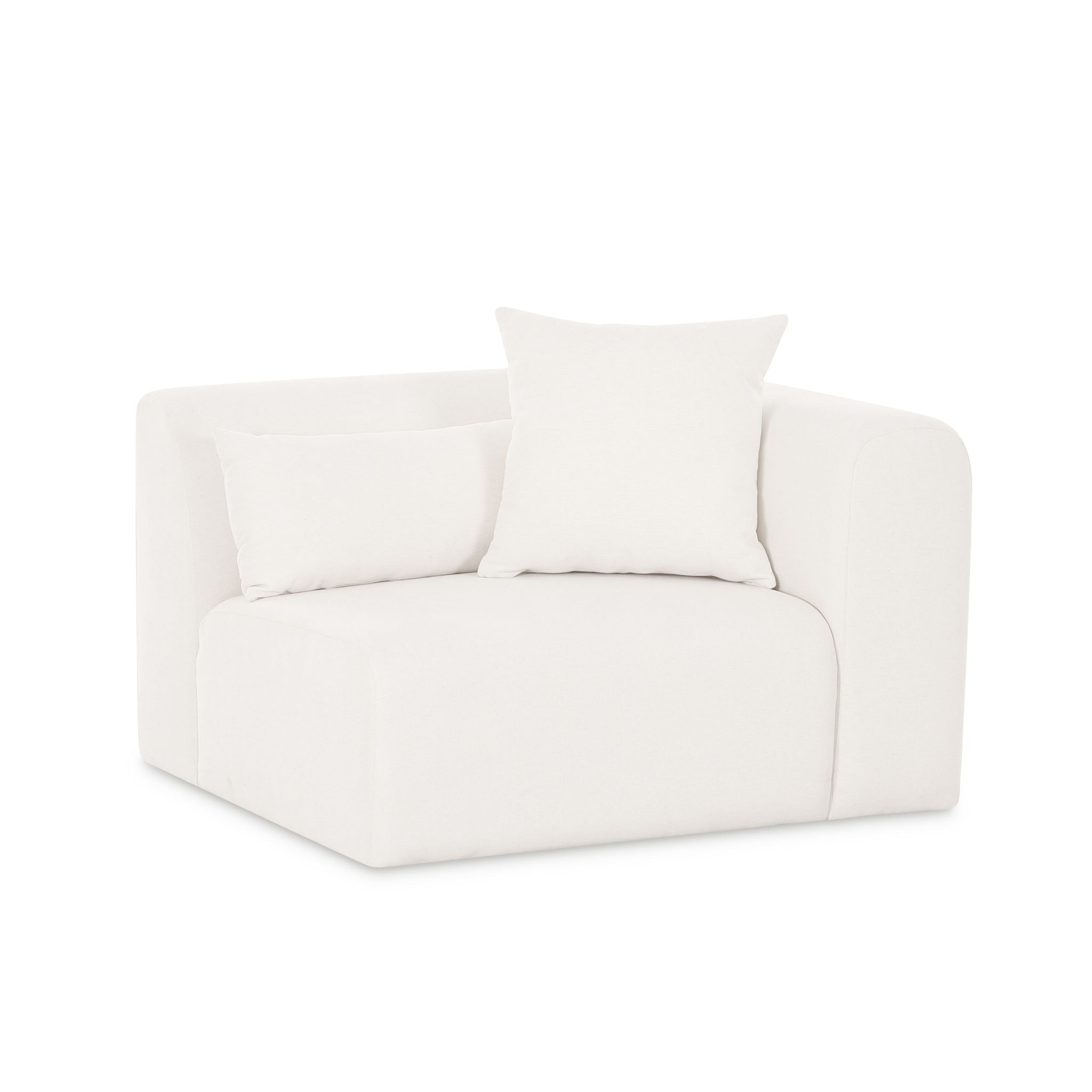 Tarra - Chenille Modular Corner Chair