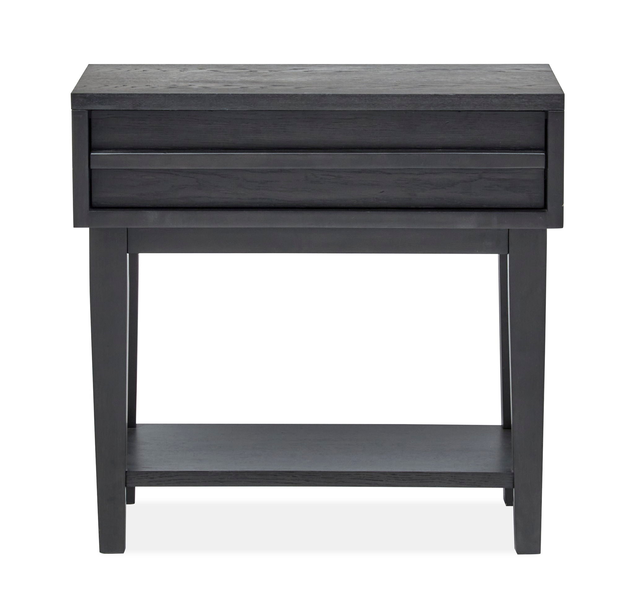 Lindon - Dark Open Nightstand - Coffee Bean