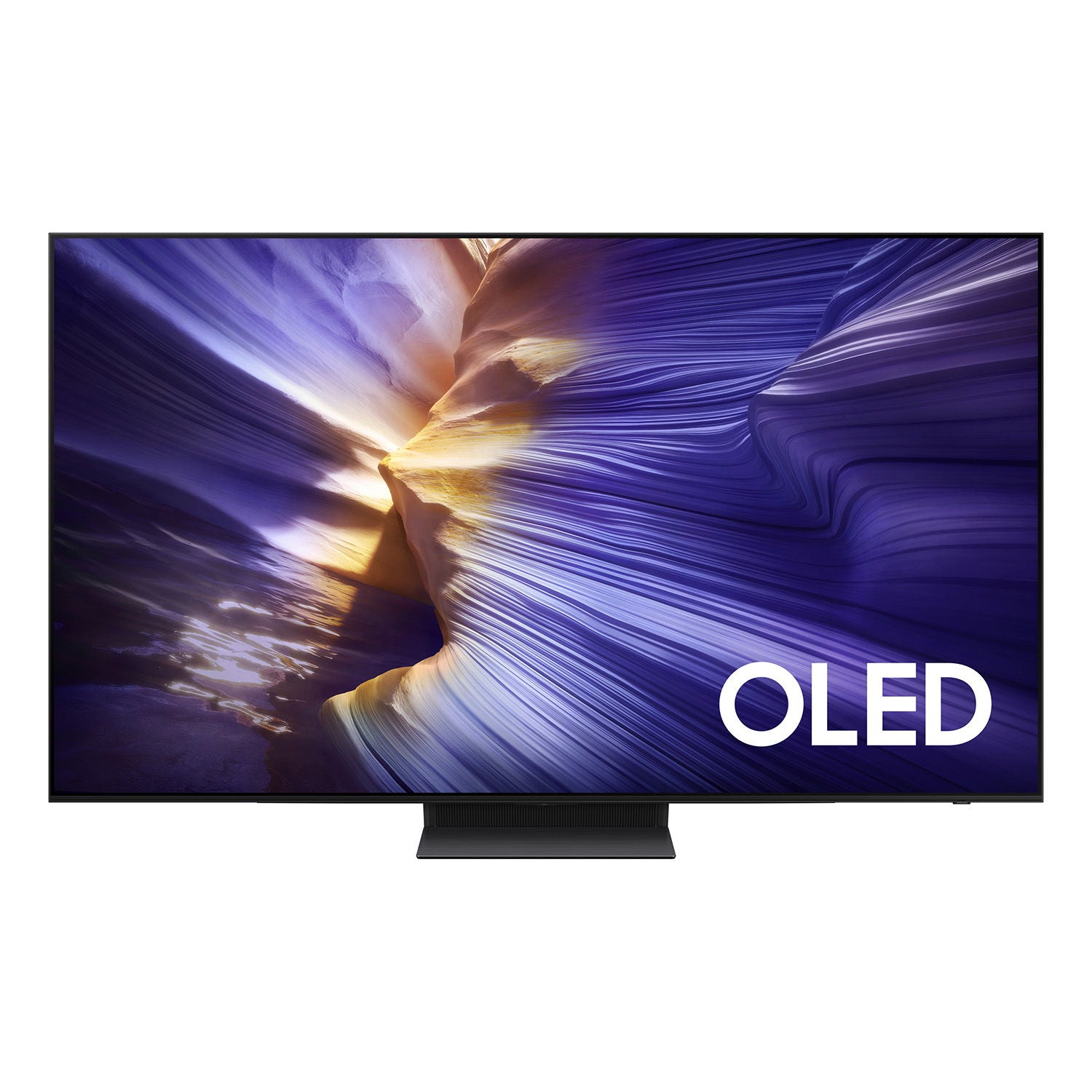 Samsung - 77" 4K Smart TV OLED - Black