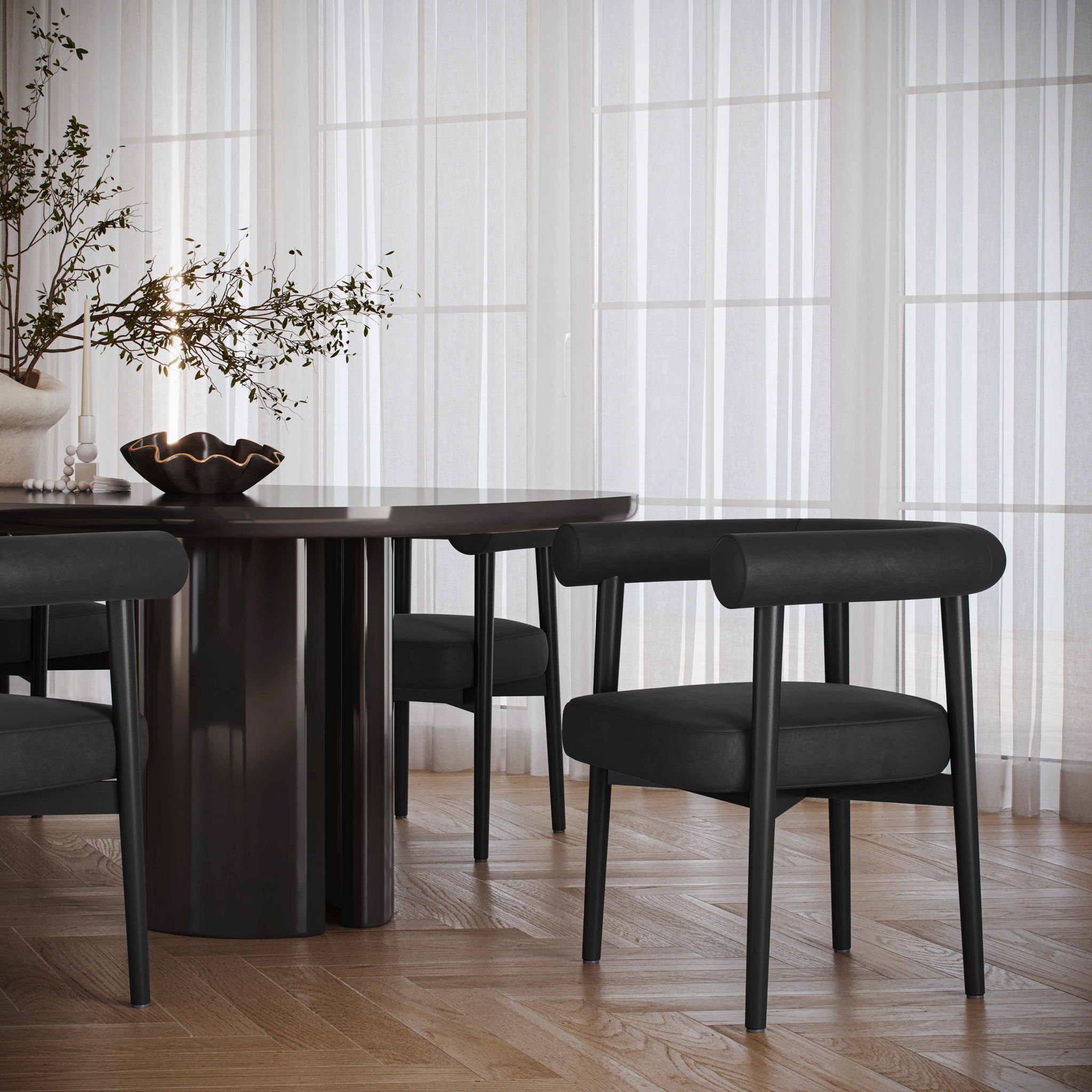 TOV Furniture Spara Dining Chair - Thumbnail 4