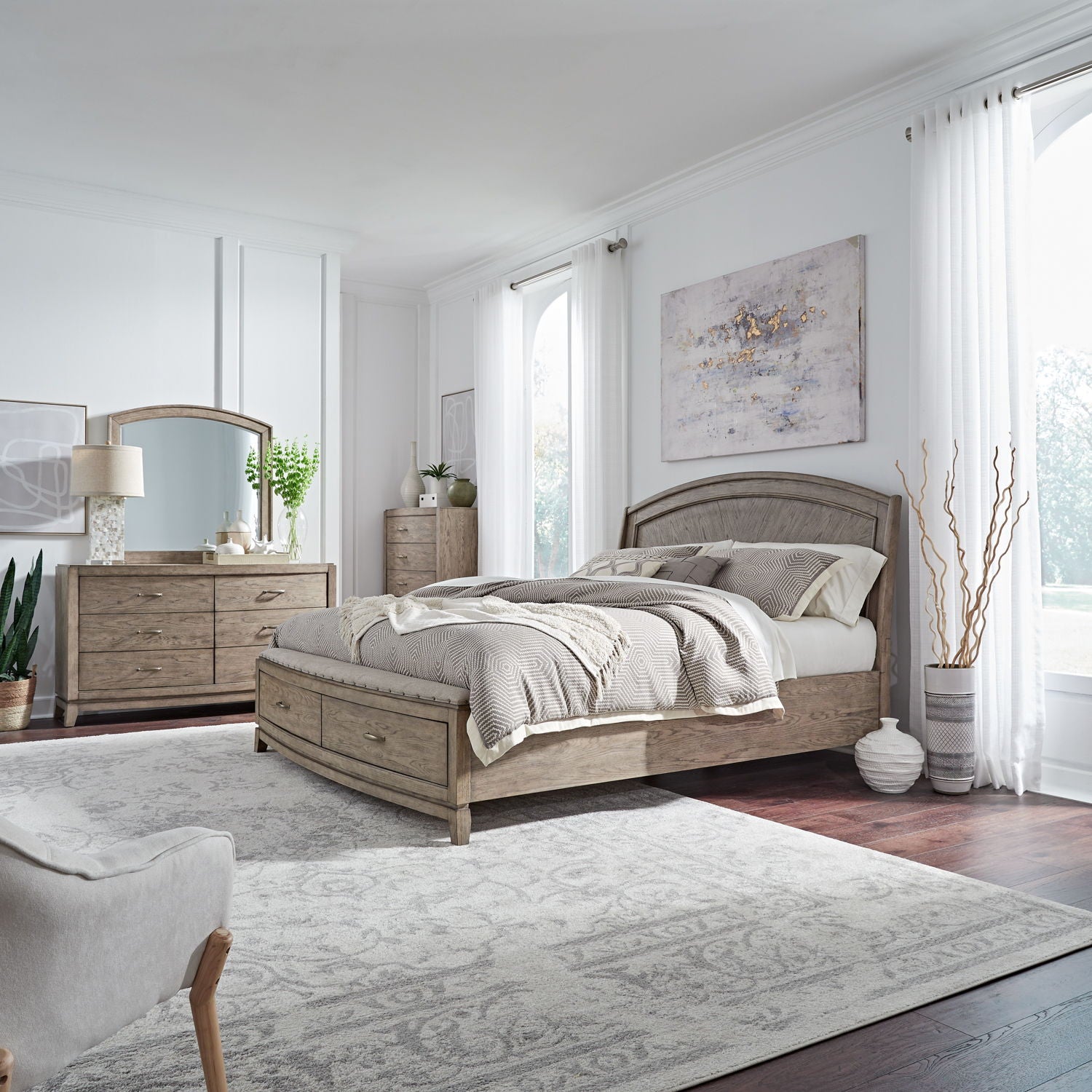 Avalon - Panel Bedroom Set