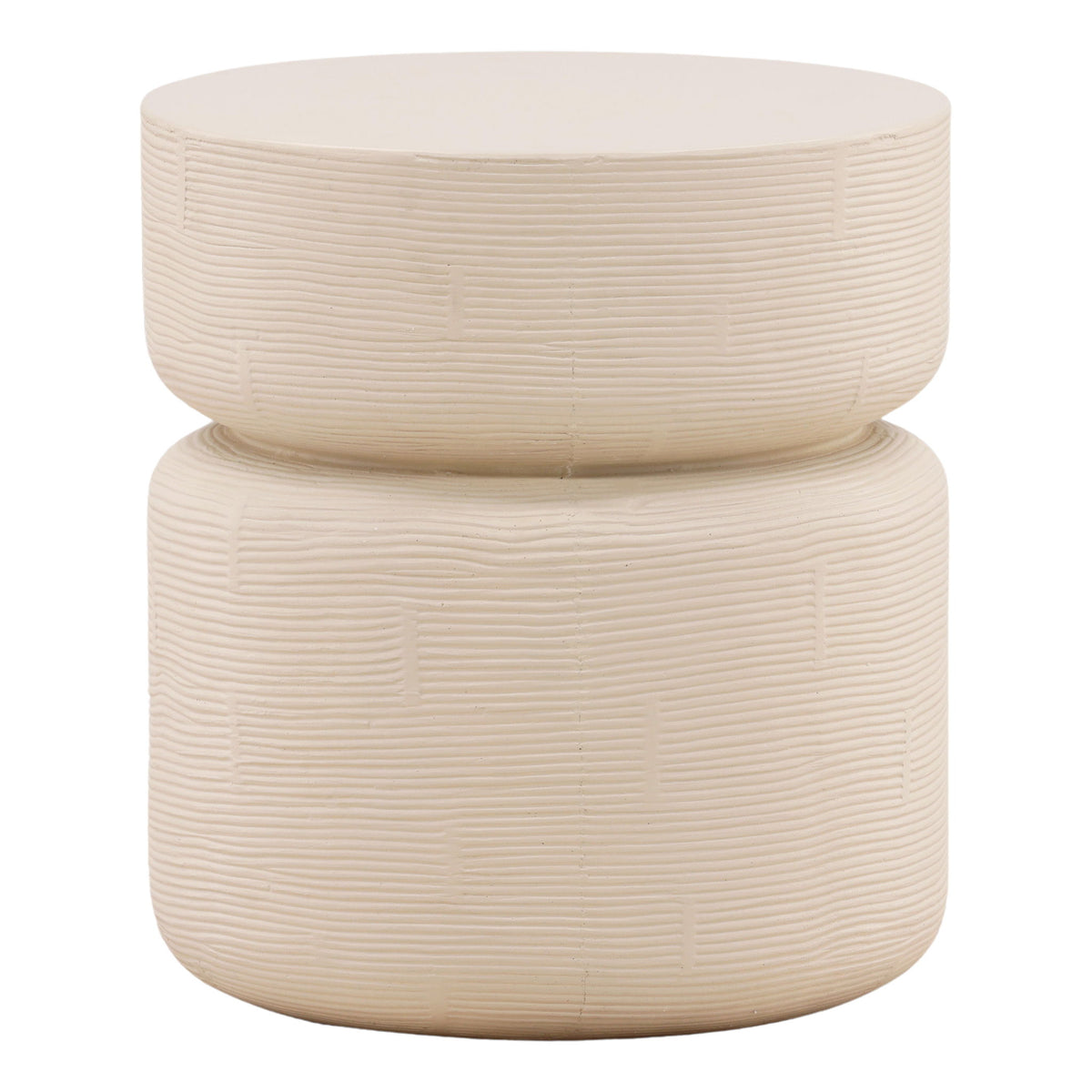 Ysabel - Outdoor Side Table - Ivory