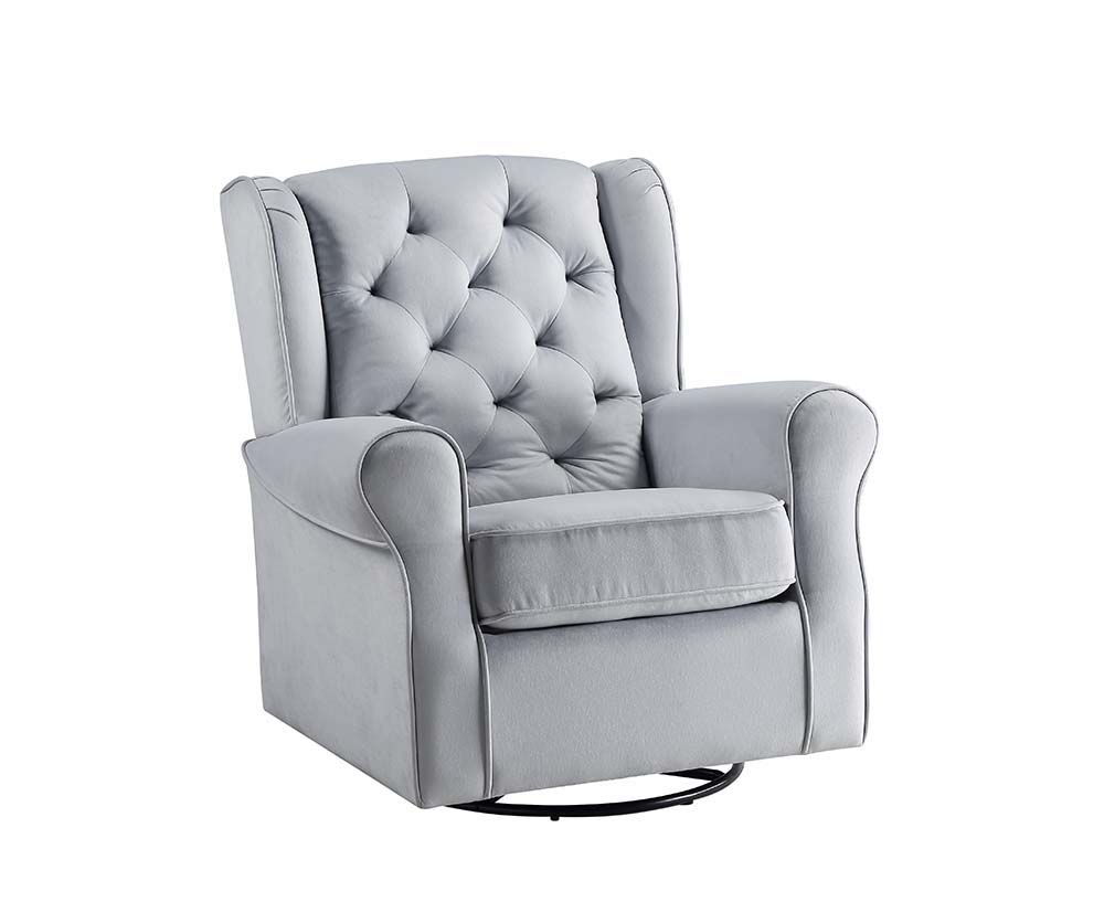 Zeger Swivel Chair With Glider - Thumbnail 3