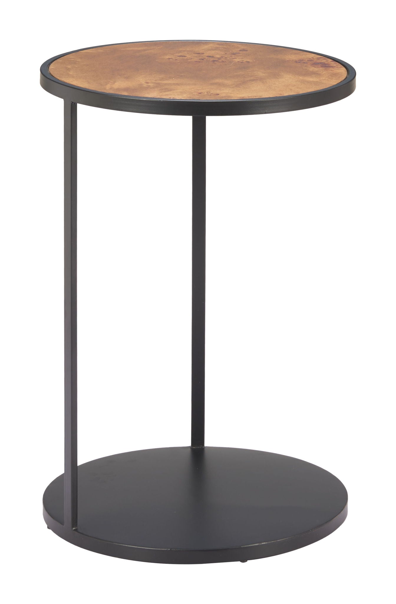 Nodo - Side Table - Brown / Black