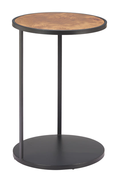 Nodo - Side Table - Brown / Black