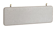 Bela - Floating Queen Headboard - White / Ivory
