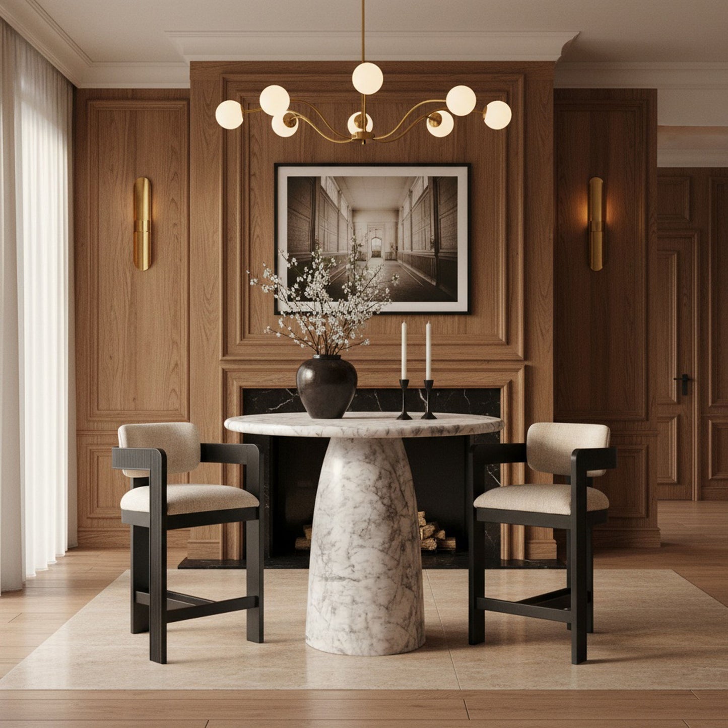 Cosenza - Concrete Indoor / Outdoor Counter Height Table