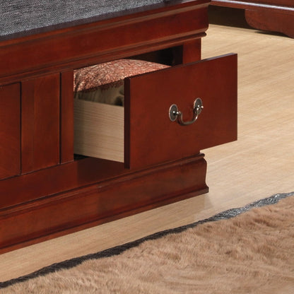 Glory Furniture - Louis Phillipe - Bookcase Storage Bed