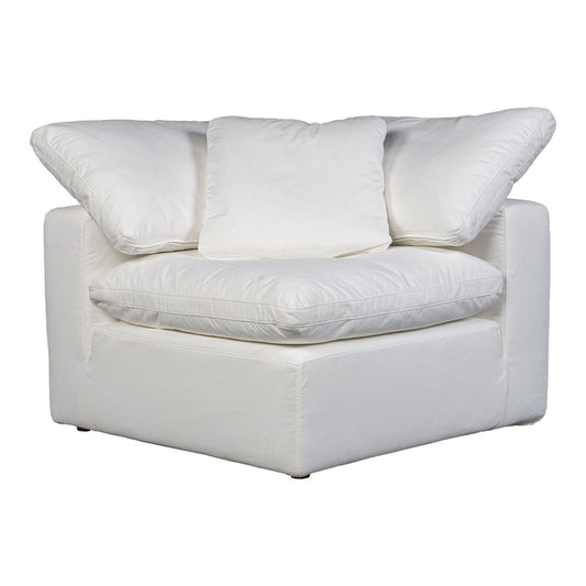Terra - Livesmart Fabric Condo Corner Chair - Cream