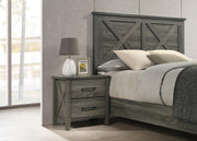 B522 - Nightstand - Rustic Gray