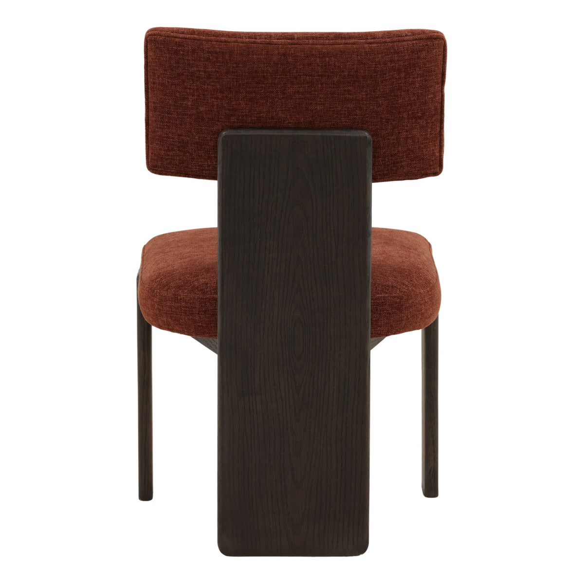 Zared - Dining Chair (Set of 2) - Rust And Dark Brown