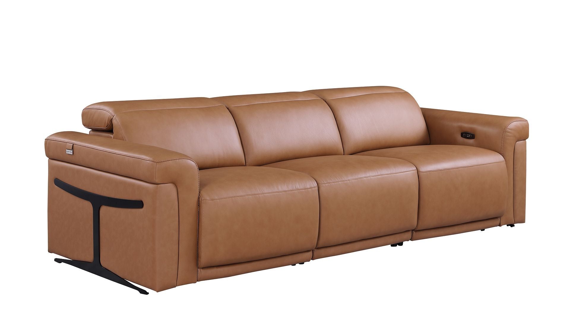 1126 - 7-Piece Modular Power Reclining Sofa, Loveseat & Chair Set In With 6 Power Recliners & Power Headrests
