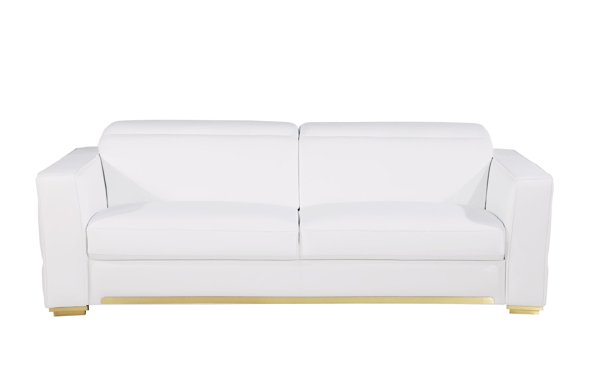 1120 - Leather Sofa