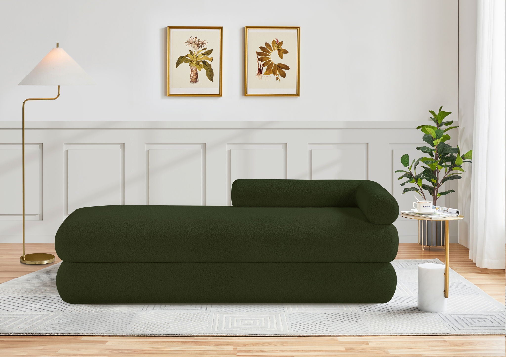 Kennedy - Teddy Fabric Bench