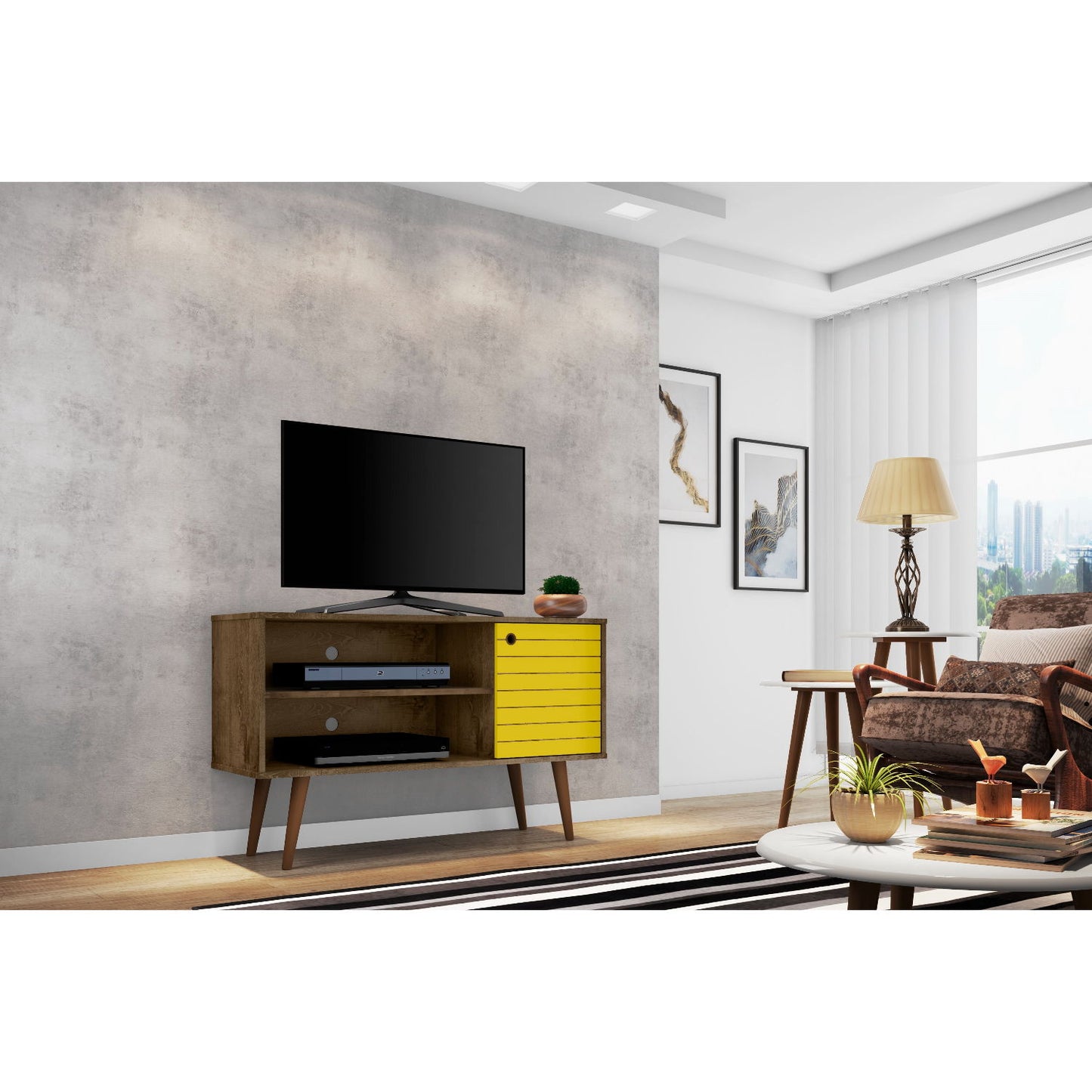 Liberty - 43" TV Stand With Concealed Storage