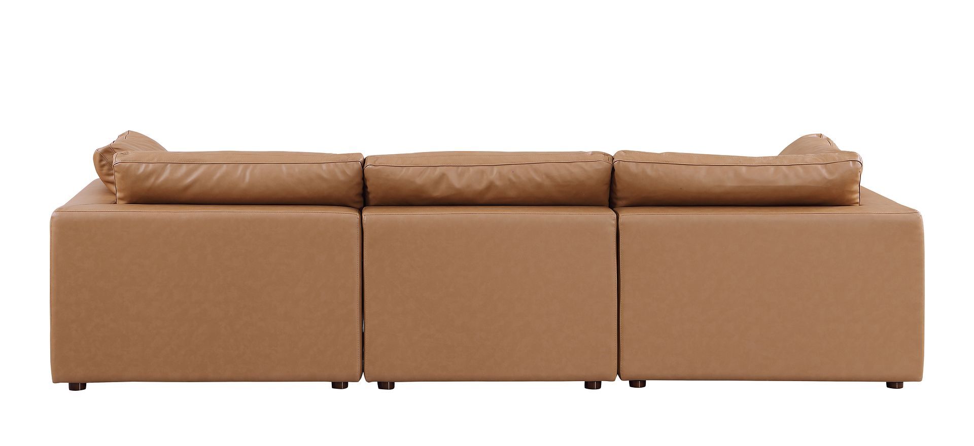1100 - 3-Piece Sofa Set With Ottoman (Top-Grain Italian Leather)