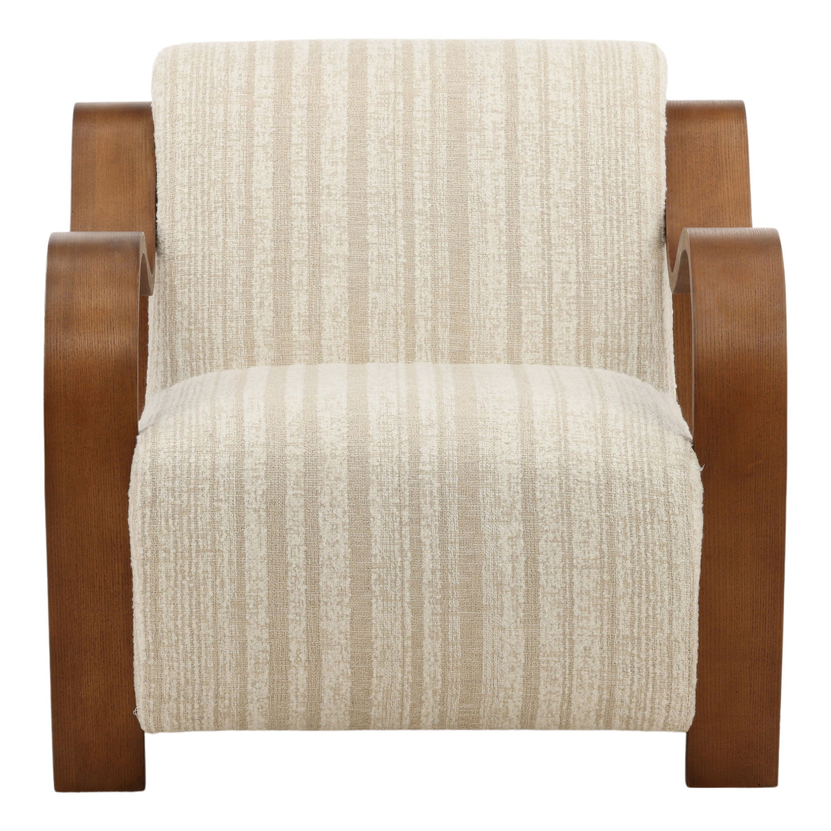 Amabel - Occasional Chair - Agate Cream And Brown