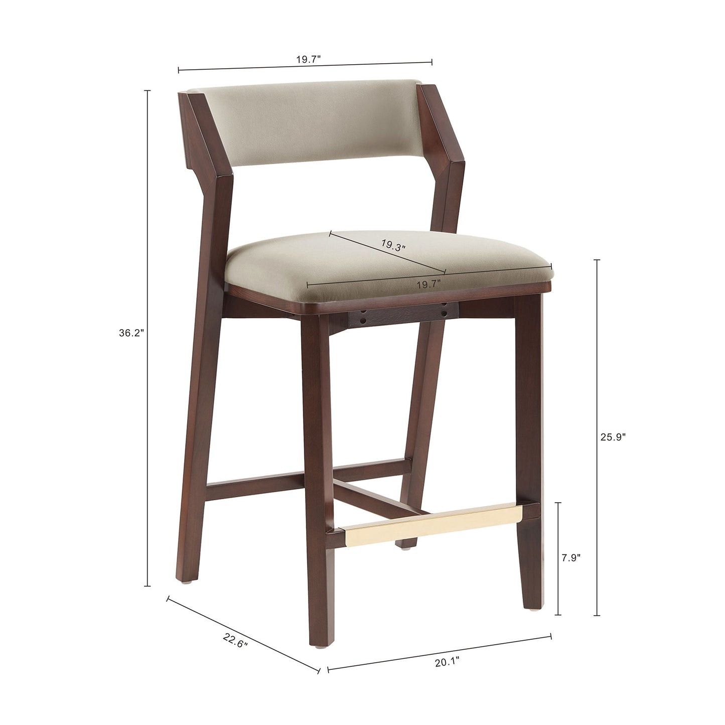 Patricia - Counter Stool