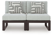 Beachloft - 2-Piece Outdoor Sectional - Black