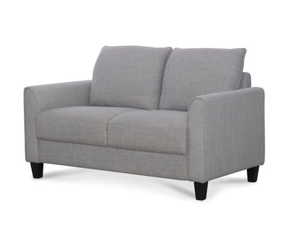 Brooklynn - Loveseat - Gray