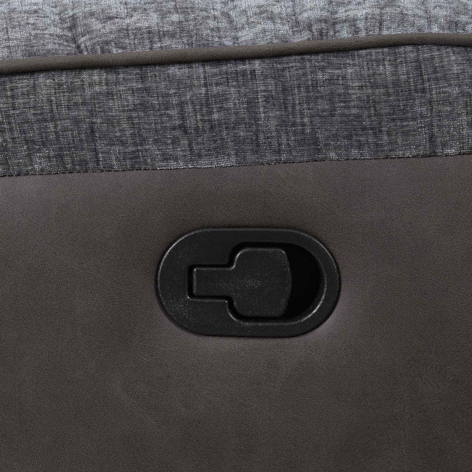 U177 - Motion Glider Chair - Charcoal Gray