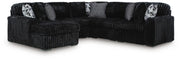 Midnight-Madness - 5 Piece Sectional