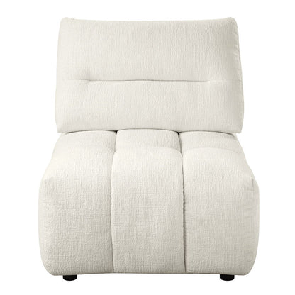 Loanna - Modular Armless Chair - Beige Linen