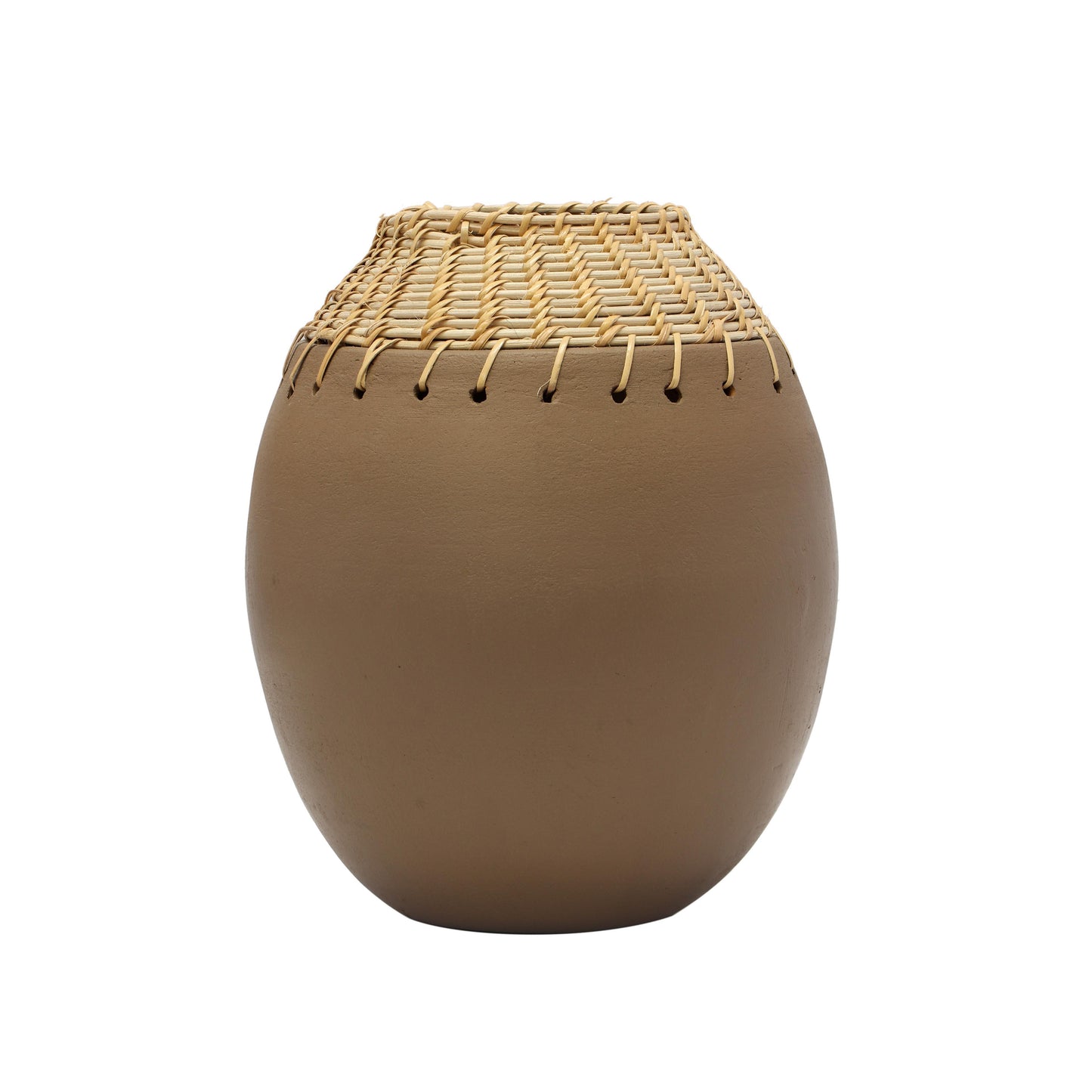 Souk - Natural Terracotta Vase - Natural