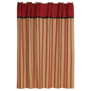 Rock Canyon - Shower Curtain - Red / Tan