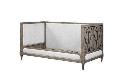 Artesia - Twin Daybed - Tan Fabric & Salvaged Natural