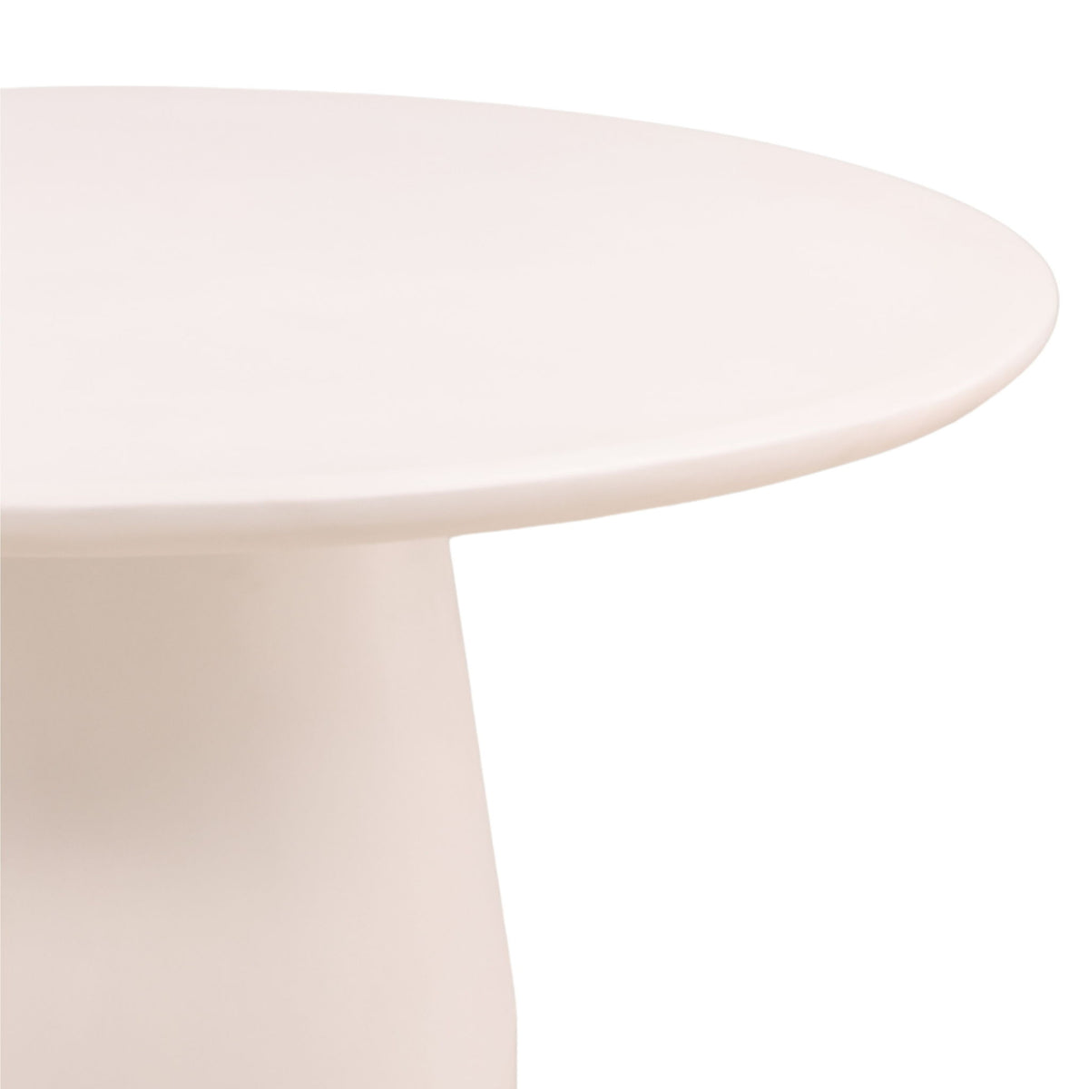 Turell - Round Outdoor Dining Table - Ivory