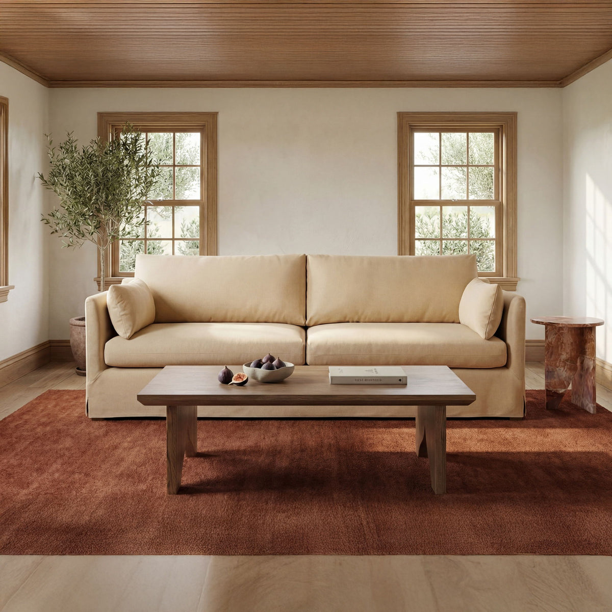 Shea - Sofa - Wheat