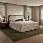 Camilla - Queen Bed - Oat / White / Beige