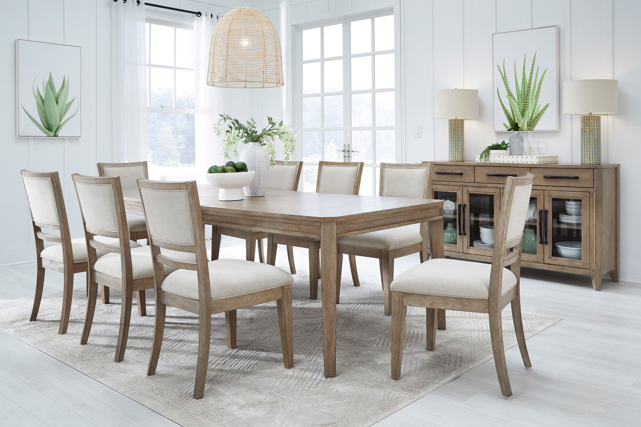 Breckenridge - Dining 78-96" Rectangular Table With 18" Leaf - Medium Brown